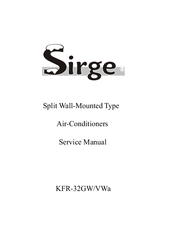 Sirge KFR-32GW/VWa Service Manual