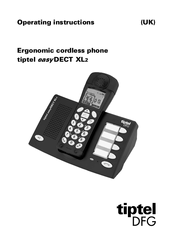 TIPTEL easyDECT XL2 Operating Instructions Manual