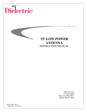 Dielectric TLP-8 Instruction Manual