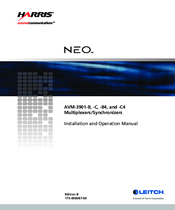 NEO AVM-3901-B Installation And Operation Manual