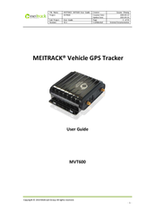 MeiTrack iButton MVT600 User Manual