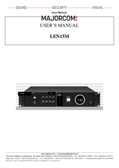Majorcom: LEN15M User Manual