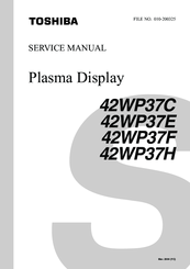 Toshiba 42WP37C Service Manual