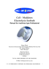 Gene-Tech Cell-Meddetox Manual