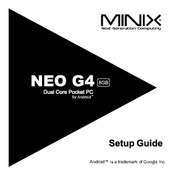 Minix NEO G4 Setup Manual