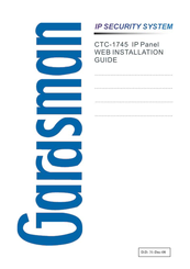 Gardsman CTC-1745 Installation Manual