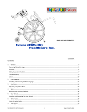 Future Mobility Healthcare Super Chair User Manual