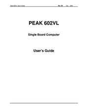 Vox Technologies Peak 602VL User Manual