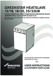 Worcester Greenstar Heatslave 12/18kW User Instructions & Customer Care Manual