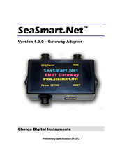 Chetco Digital Instruments SeaSmart.Net User Manual