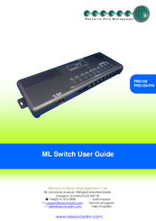 Resource Data Management PR0109 User Manual