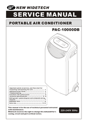 NEW WIDETECH PAC-10000DB Service Manual