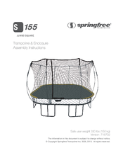 Springfree S 155 Assembly Instructions Manual