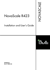 Bull Cedoc NovaScale R423 Installation And User Manual