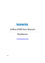 Korenix JetBox 8180 User Manual