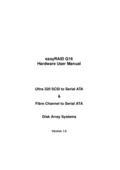 easyRAID ERQ16-F2R3 User Manual