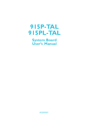 DFI 915P-TAL User Manual