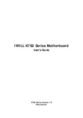 IWILL K7S2 Series User Manual