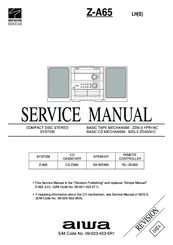 Aiwa Z-A65 Service Manual