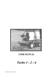 Gianni Ferrari Turbo 4 User Manual
