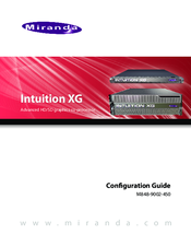 Miranda Intuition-XG-3U-e Configuration Manual