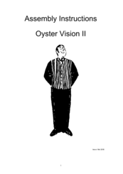ten Haaft Oyster Vision II Assembly Instructions Manual