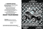 Duck Dynasty DUCK DYNASTY POWER QUAD Owner's Manual