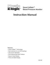 Physio Logic Smart Inflate Series Instruction Manual