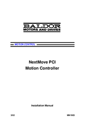 Baldor NextMove PCI Installation Manual