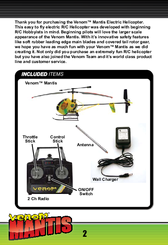 Venom Mantis User Manual