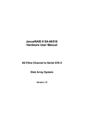 MaxTronic JanusRAID II SA-6651E Hardware User Manual
