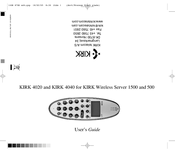 Kirk 4020 User Manual