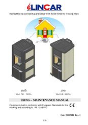 Lincar Stella 740 Using- Maintenance Manual