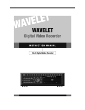 Wavelet 16-ch Digital Video Recorder Instruction Manual