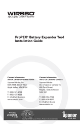 wirsbo ProPEX Installation Manual
