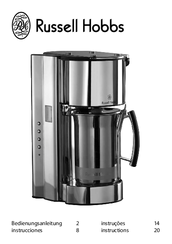 Russell Hobbs Coffee machine Instructions Manual