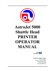 Astro Machine AstroJet 5000 Operator's Manual