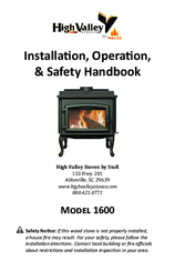 High Valley 1600 Installation, Operation, & Safety Handbook