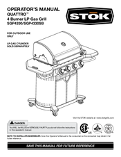 STOK QUATTRO SGP4330SB Operator's Manual