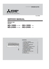 Mitsubishi Electric MU-24NN Series Service Manual