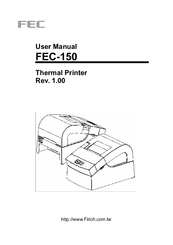 FEC FEC-150 User Manual