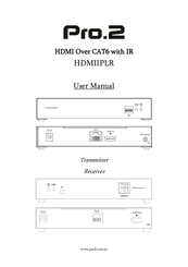 Pro2 HDMIIPLR User Manual