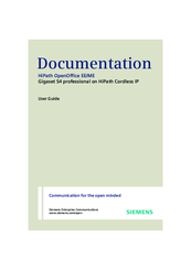 Siemens Gigaset S4 User Manual