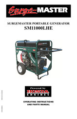 SURGEMASTER SM11000LHE Operating Instructions Manual