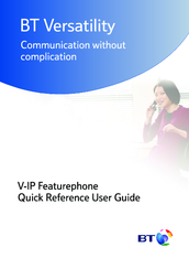 BT V-IP Featurehone Quick Reference User Manual