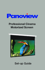 Panoview Prefessional Cinema Motorized Screen Setup Manual
