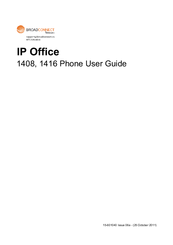 Broadconnect IP Office 1408 User Manual