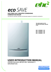EHC ECOSAVE 25K User Introduction Manual