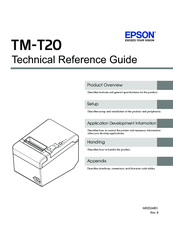 Epson TM-T20 Technical Reference Manual