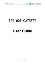 Wuchuan IAD100T User Manual